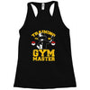 training to be gym master Racerback Tank