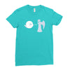 boo vs Ladies Fitted T-Shirt