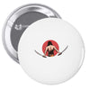 Warrior Pin-back button