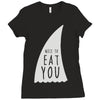 nice to eat you Ladies Fitted T-Shirt