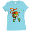 party dude Ladies Fitted T-Shirt