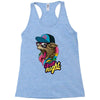 up all night cat Racerback Tank