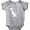 whippet .. Baby Onesie