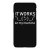 it works my machine iPhoneX