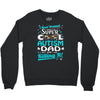 super cool autism dad Crewneck Sweatshirt