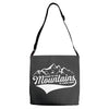 Going To The Mountains Is Going Home Adjustable Strap Totes