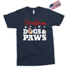 christmas dogs and paws Exclusive T-shirt