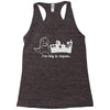 i'm big in japan Racerback Tank