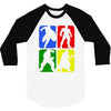 4 Super Hero 3/4 Sleeve Shirt