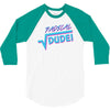 radical dude! 3/4 Sleeve Shirt