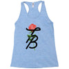 Tessa Brooks Rose Racerback Tank