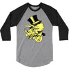triceratop hat 3/4 Sleeve Shirt