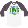volleyball thvb tampa high 3/4 Sleeve Shirt