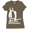 Tom Petty &amp; The Heart breakers 40th Anniversary Tour 2017 Ladies Fitted T-Shirt