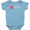 movie t shirt inspired by the film   the fly movie Baby Bodysuit