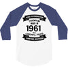 Premium Vintage  1961 3/4 Sleeve Shirt