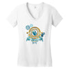turn the time twist the space Women's V-Neck T-Shirt