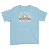 leave me talking to my horse today Youth Tee