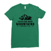 Faith Can Move Mountains Ladies Fitted T-Shirt