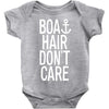boat hair don't care Baby Onesie