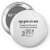 Appreciate Pin-back button