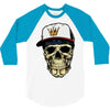 skull 3/4 Sleeve Shirt