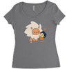 bffs (steven and lion) Women's Triblend Scoop T-shirt