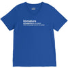 immature definition V-Neck Tee
