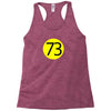 73 the perfect number t shirt the big bang theory cool funny Racerback Tank