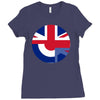 mod union jack, ideal gift, birthday present Ladies Fitted T-Shirt