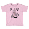 ride and fly high Toddler T-shirt