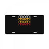 miami License Plate