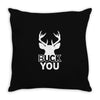 buck you Throw Pillow