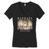 Raphael Scuola Di Atene Women's V-Neck T-Shirt