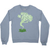 saw a ghost Crewneck Sweatshirt