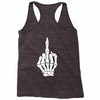 Flipping Someone Off Racerback Tank