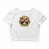 til death do us purr Crop Top