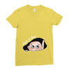Peek a Boo Ladies Fitted T-Shirt