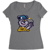 dime hustelss Women's Triblend Scoop T-shirt