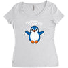 learning to fly Women's Triblend Scoop T-shirt