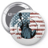 us flag Pin-back button