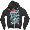 positive thinking Zipper Hoodie