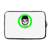misfits fiend club green punk rock indie Laptop sleeve