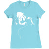 original banksy police searching drug Ladies Fitted T-Shirt