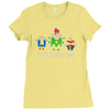 androids Ladies Fitted T-Shirt