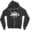 happy to see you Zipper Hoodie