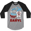 Good Girl Go To Heaven Bad Girl Ride With Daryl 3/4 Sleeve Shirt