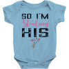 i stole her heart Baby Bodysuit