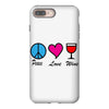peace love wine iPhone 8 Plus