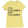 it's colombia not columbia Ladies Fitted T-Shirt